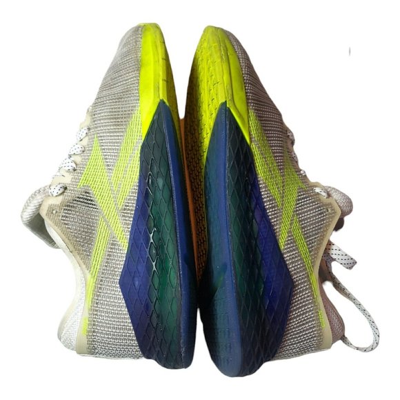 Reebok Cross Fit Nano W Size 9.5 Puddy/Grey ,Yellow And Green - Picture 2 of 8